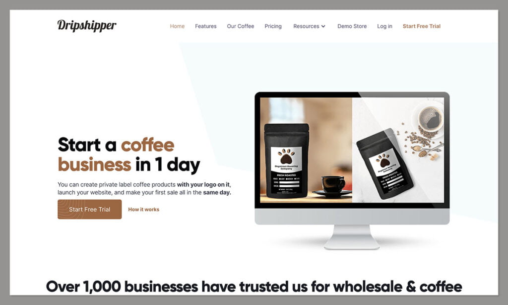 dripshipper - Los Mejores Proveedores de Dropshipping de Cafe