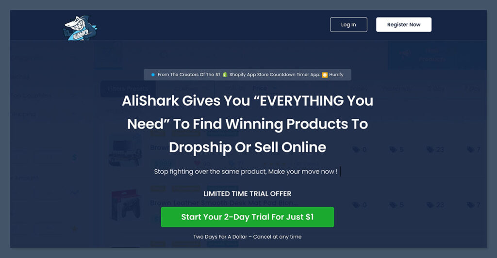 Alishark Homepage