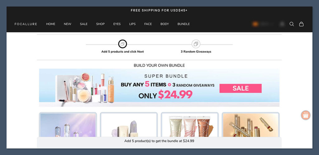 FOCALLURE Homepage