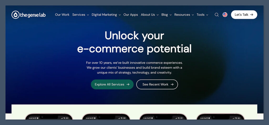 TheGenieLab Homepage